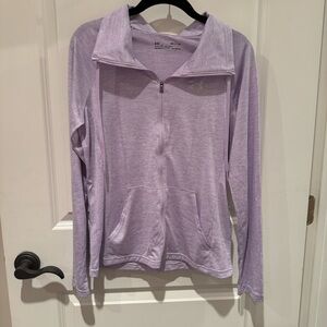 Under Armour Light Purple HeatGear Jacket